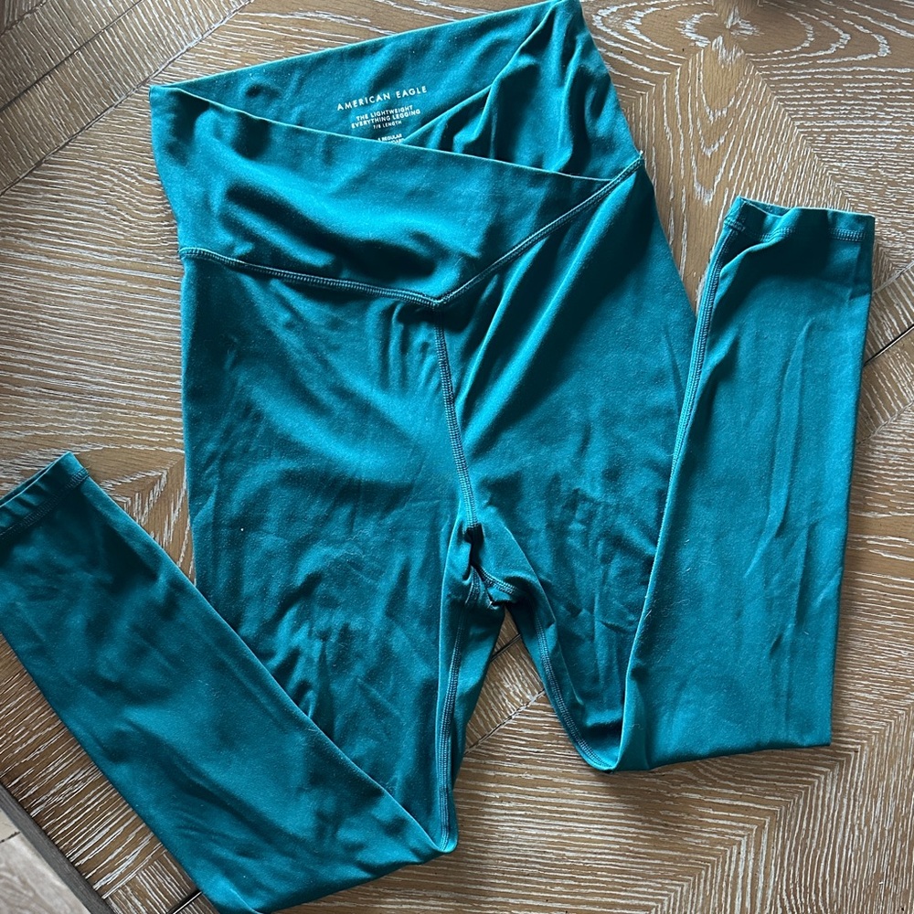 American Eagle Outfitters Teal Leggings